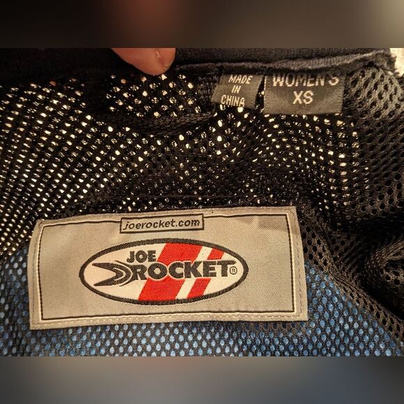 JOE ROCKET Cleo MESH Lightweight MOTORCYCLE Black Jacket Womens XS Liner & Pads - Picture 10 of 16
